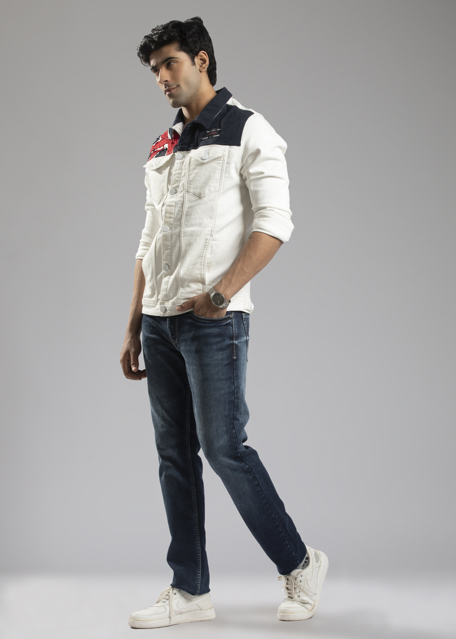 Gramont Denim Jacket For Men