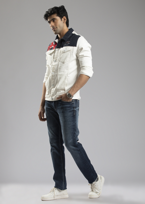 Gramont Denim Jacket For Men