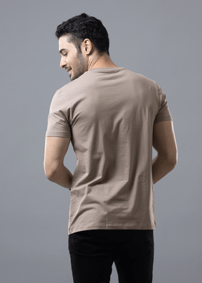 Arch Solid Half Sleeve T-shirt For Men