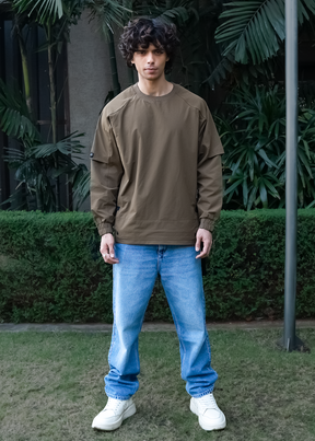 Tulon Round Neck Full Sleeve T-shirt For Men's