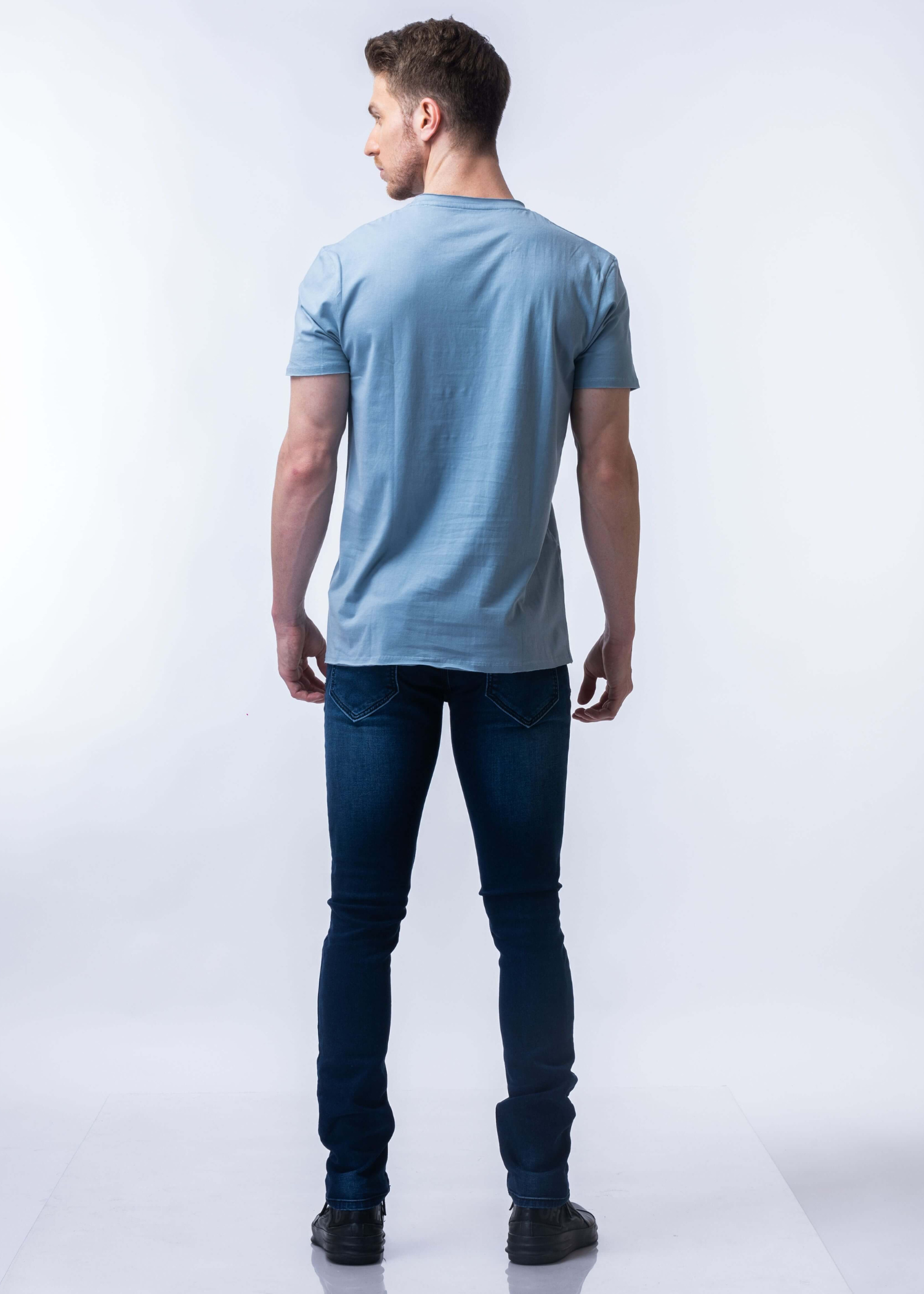 Raw Solid Half Sleeve T-shirt (BUY 1 GET 1)