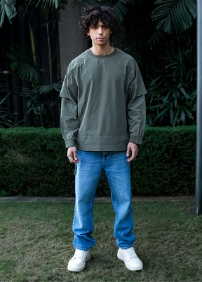 Tulon Round Neck Full Sleeve T-shirt For Men's