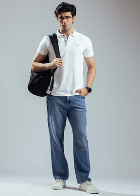 Invite Half Sleeve Polo T-shirt For Men