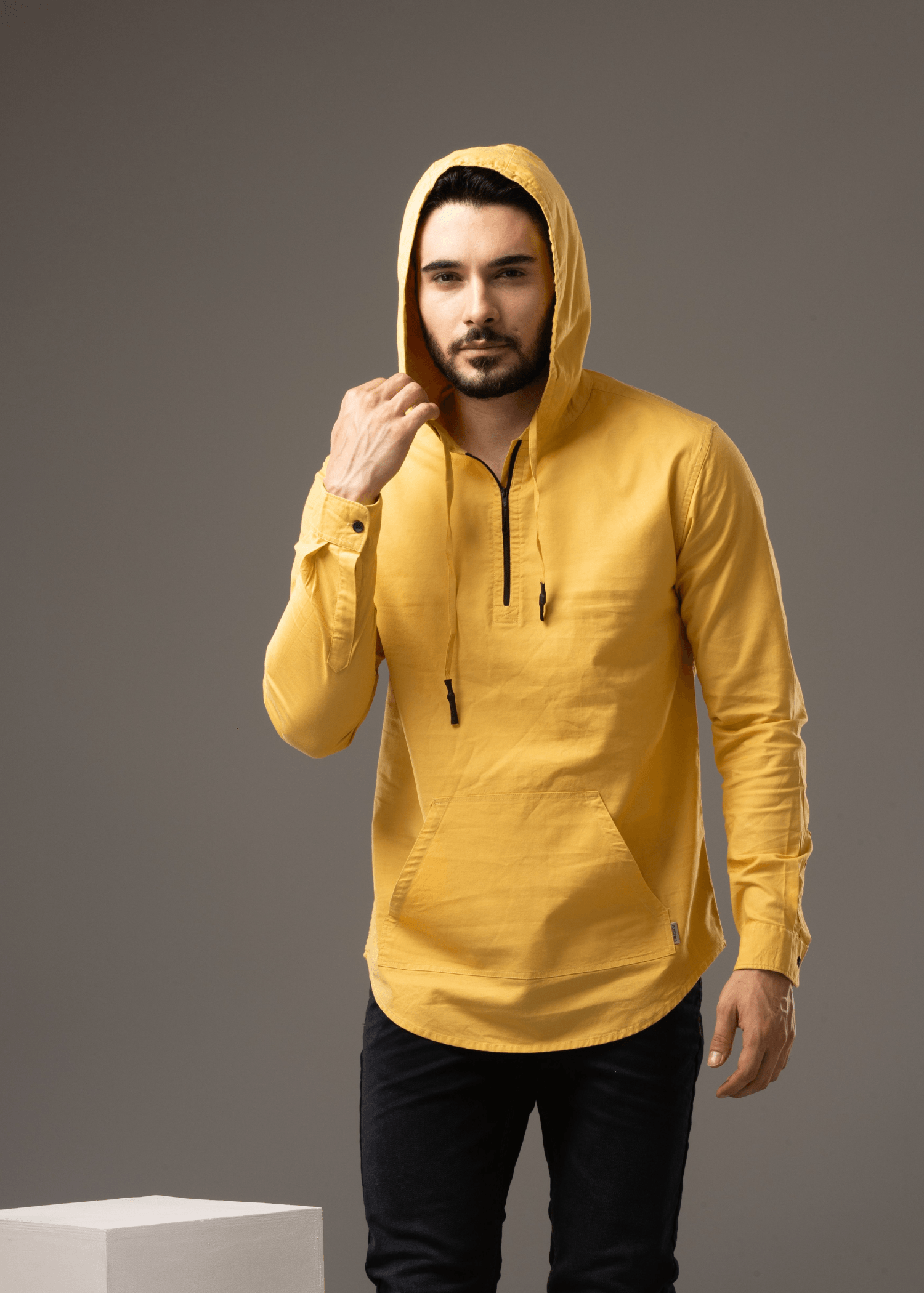 Rewit Solid Hoodies For Men's