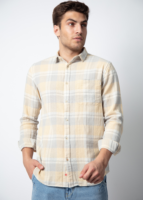 Poland Full Sleeve Checked Shirt For Men