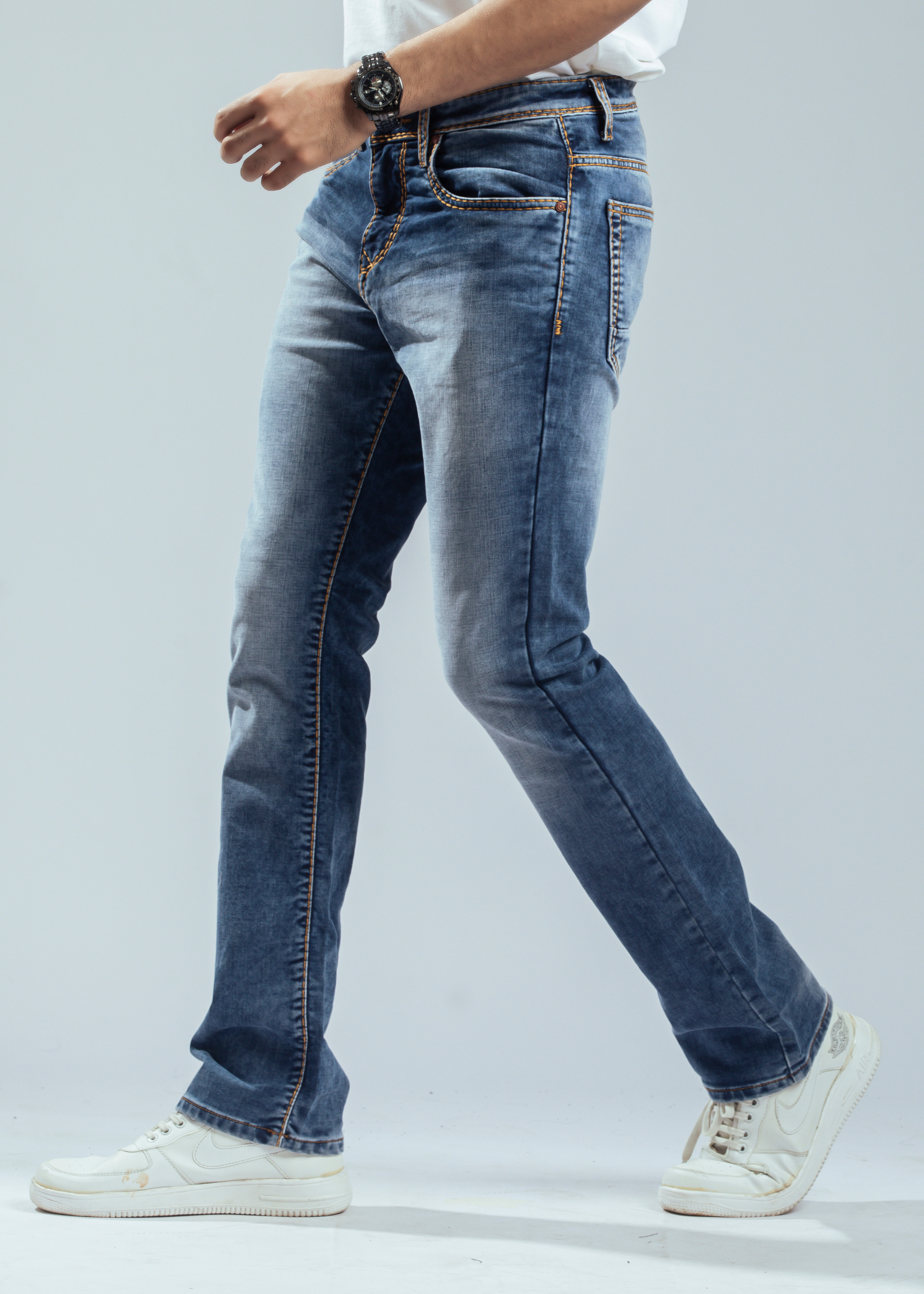 Jaxen Boot Cut Denim Jeans For Men - Nostrum