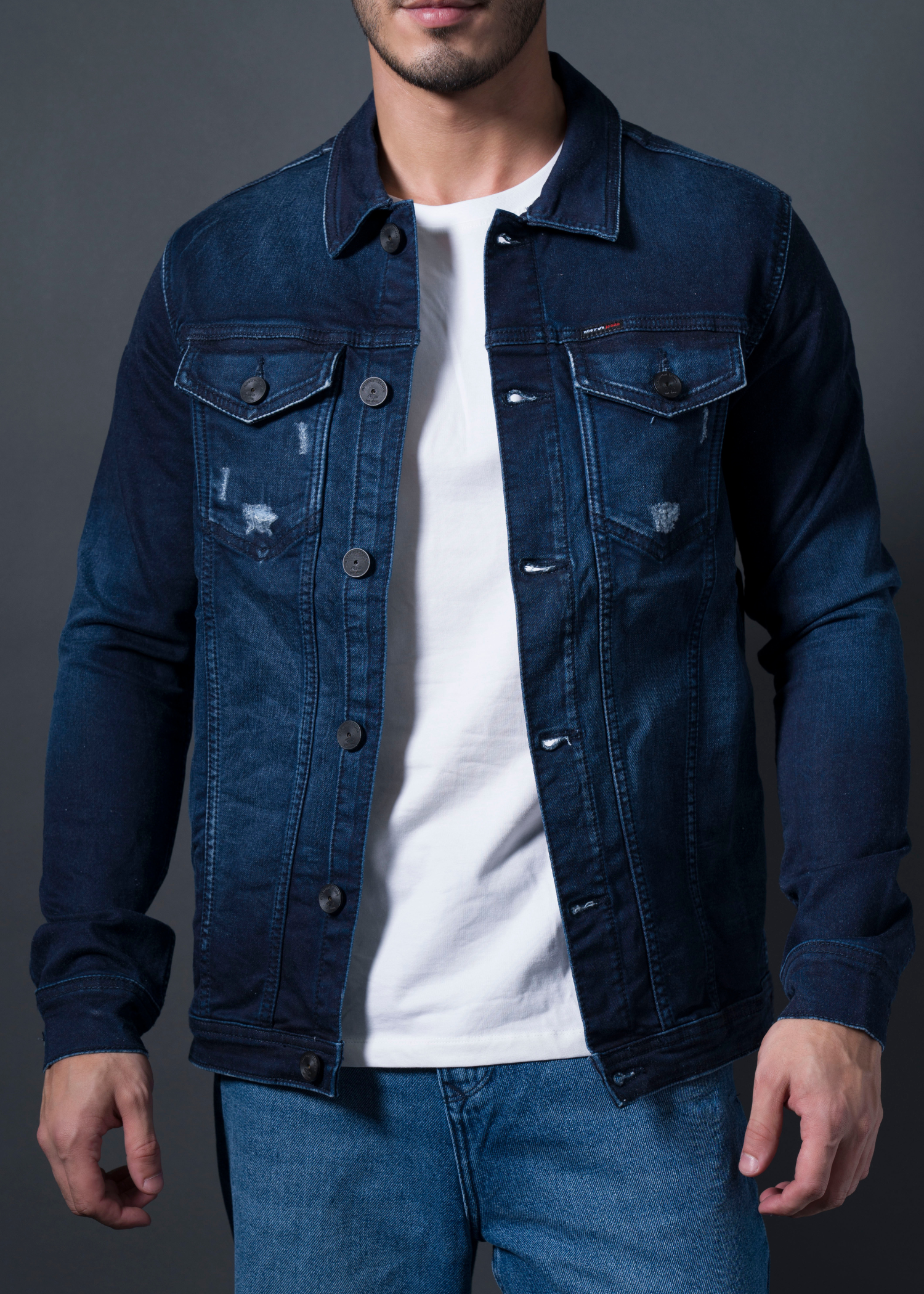 Metty Denim Jacket For Men