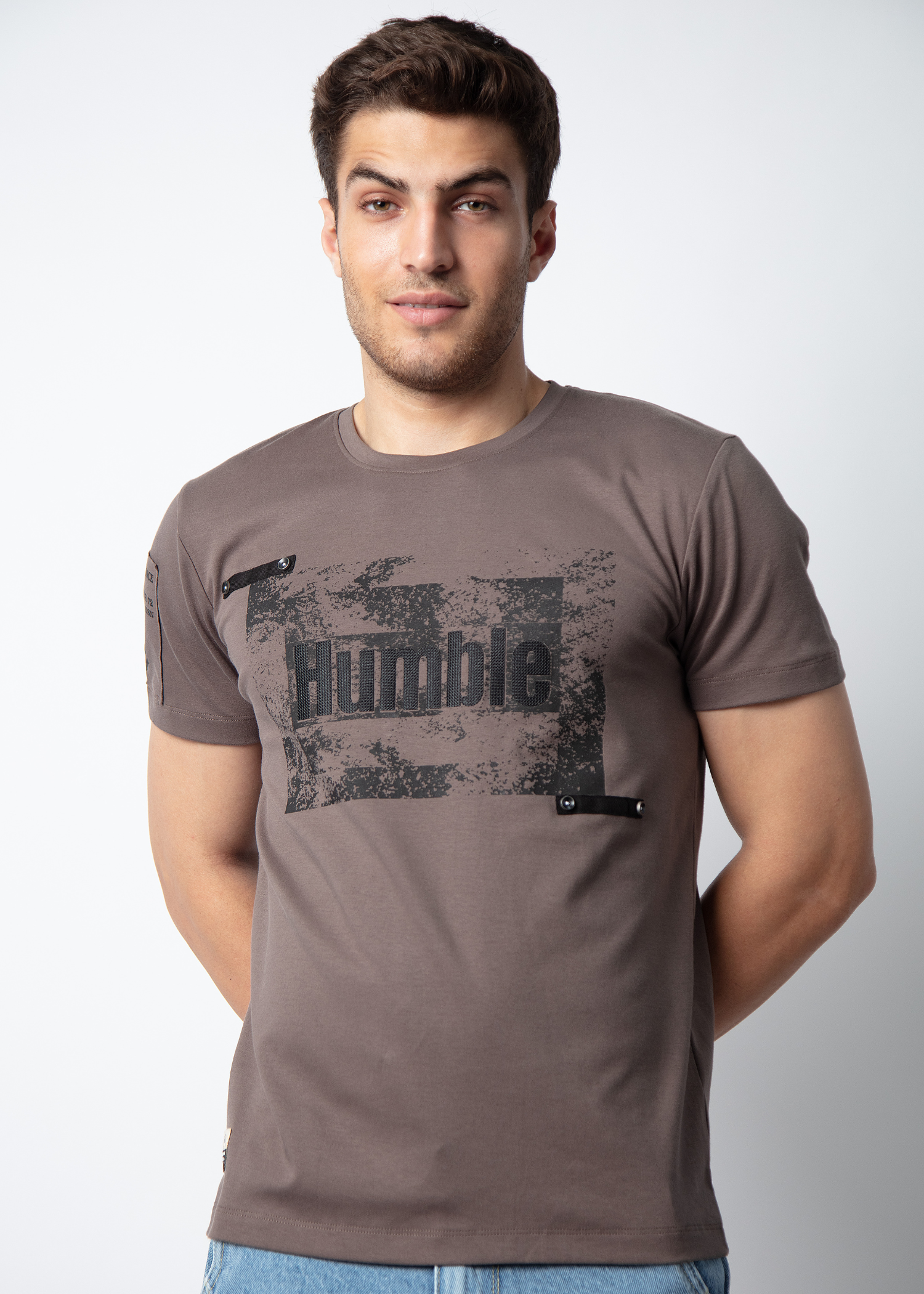 Humble Graphic Printed T-shirt For Men