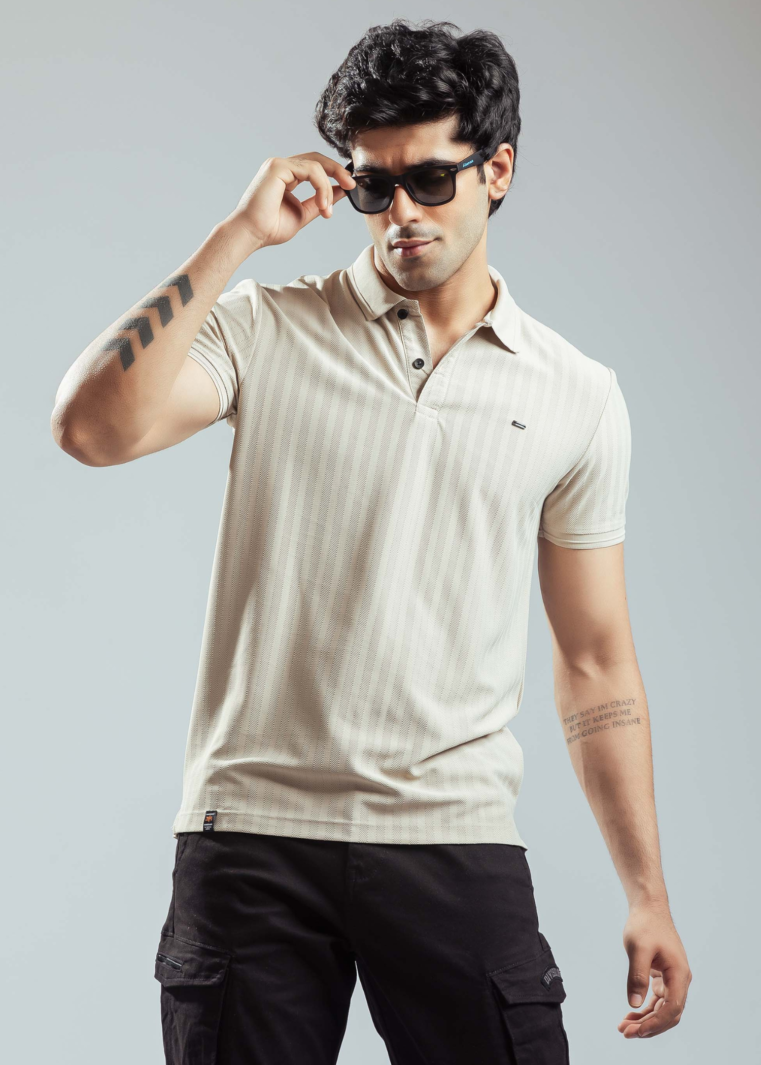 Invite Half Sleeve Polo T-shirt For Men