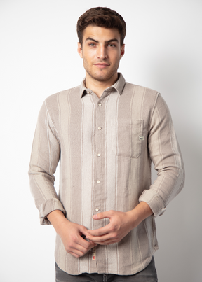 Scone Full Sleeve Striped Shirt For Men