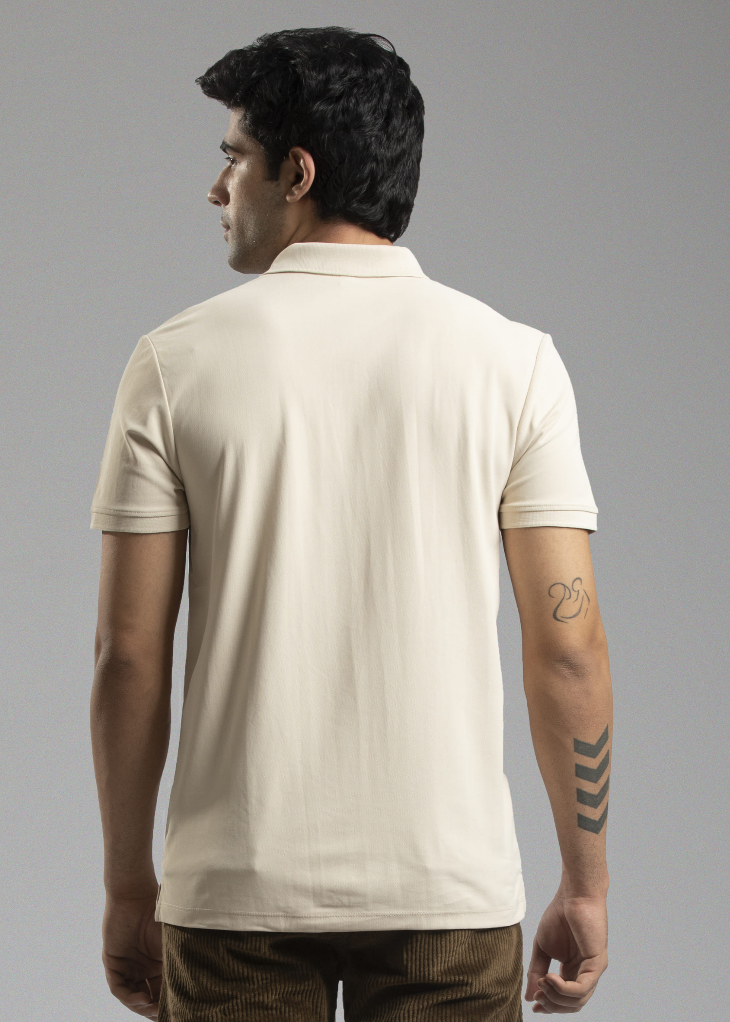 Cherry Half Sleeve Polo T-shirt For Mens