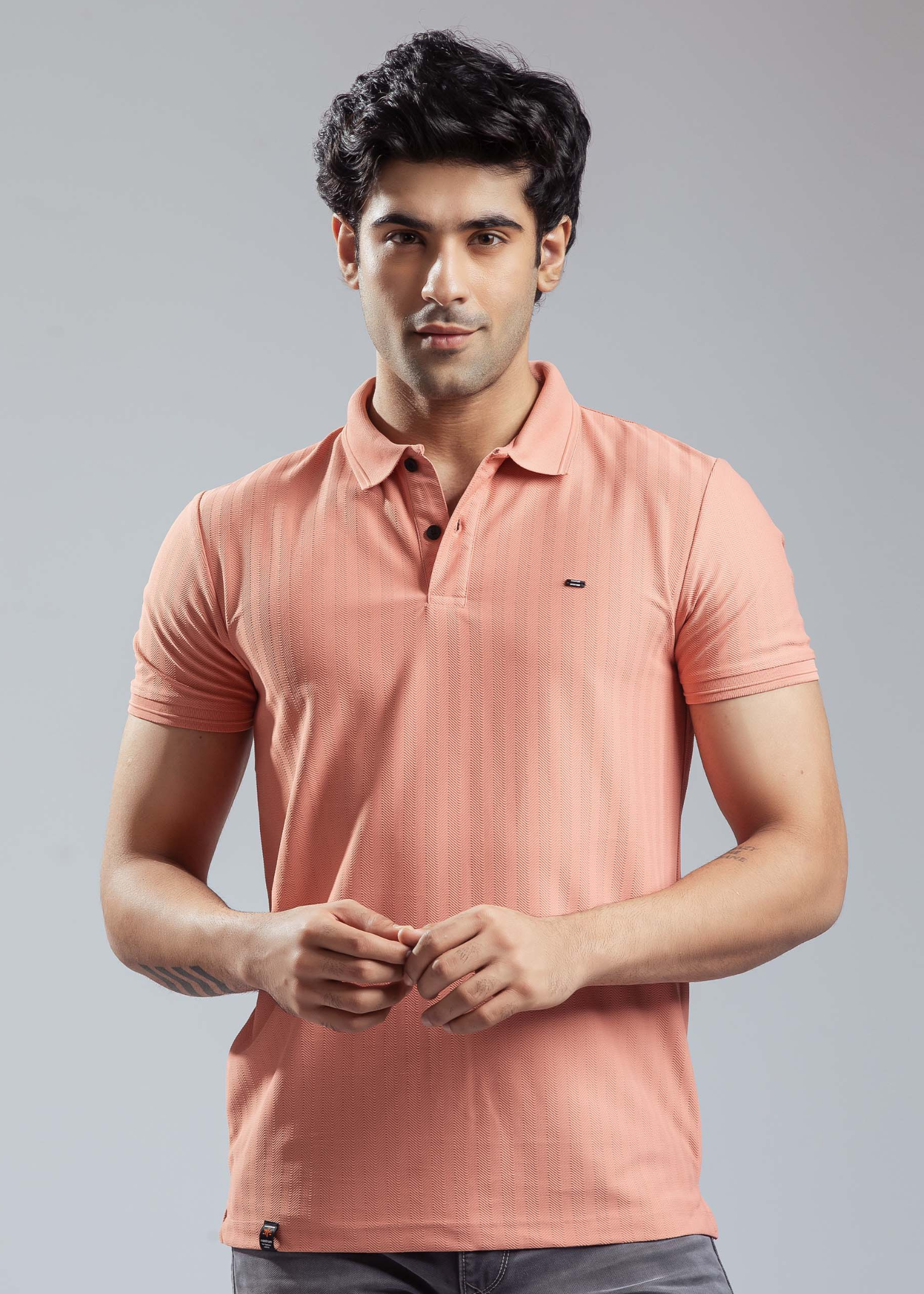 Invite Half Sleeve Polo T-shirt For Men