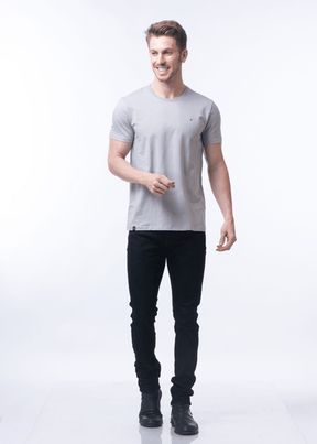 Arch Solid Half Sleeve T-shirt For Men