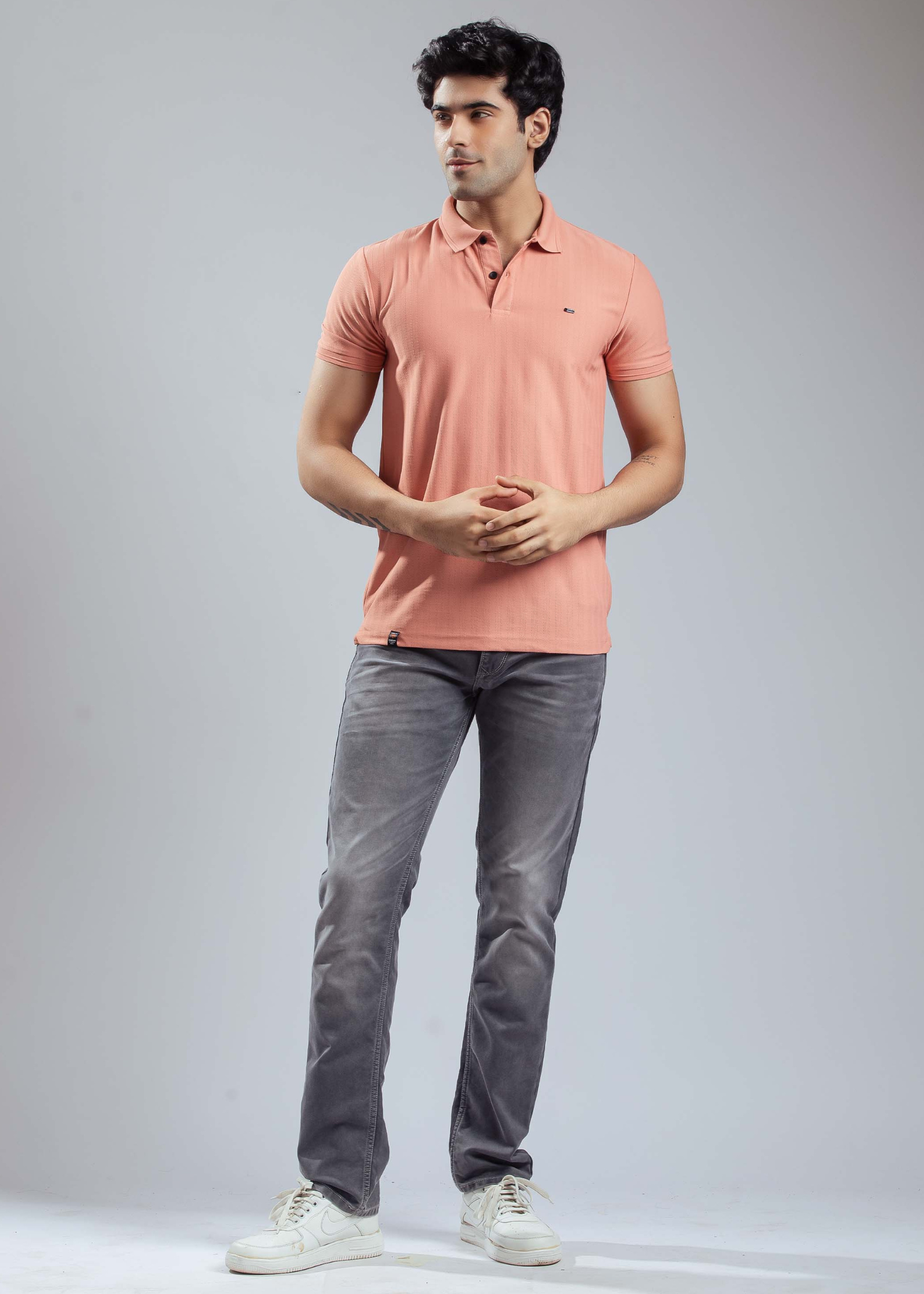 Invite Half Sleeve Polo T-shirt For Men