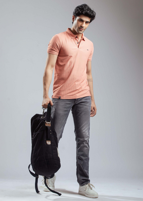 Invite Half Sleeve Polo T-shirt For Men