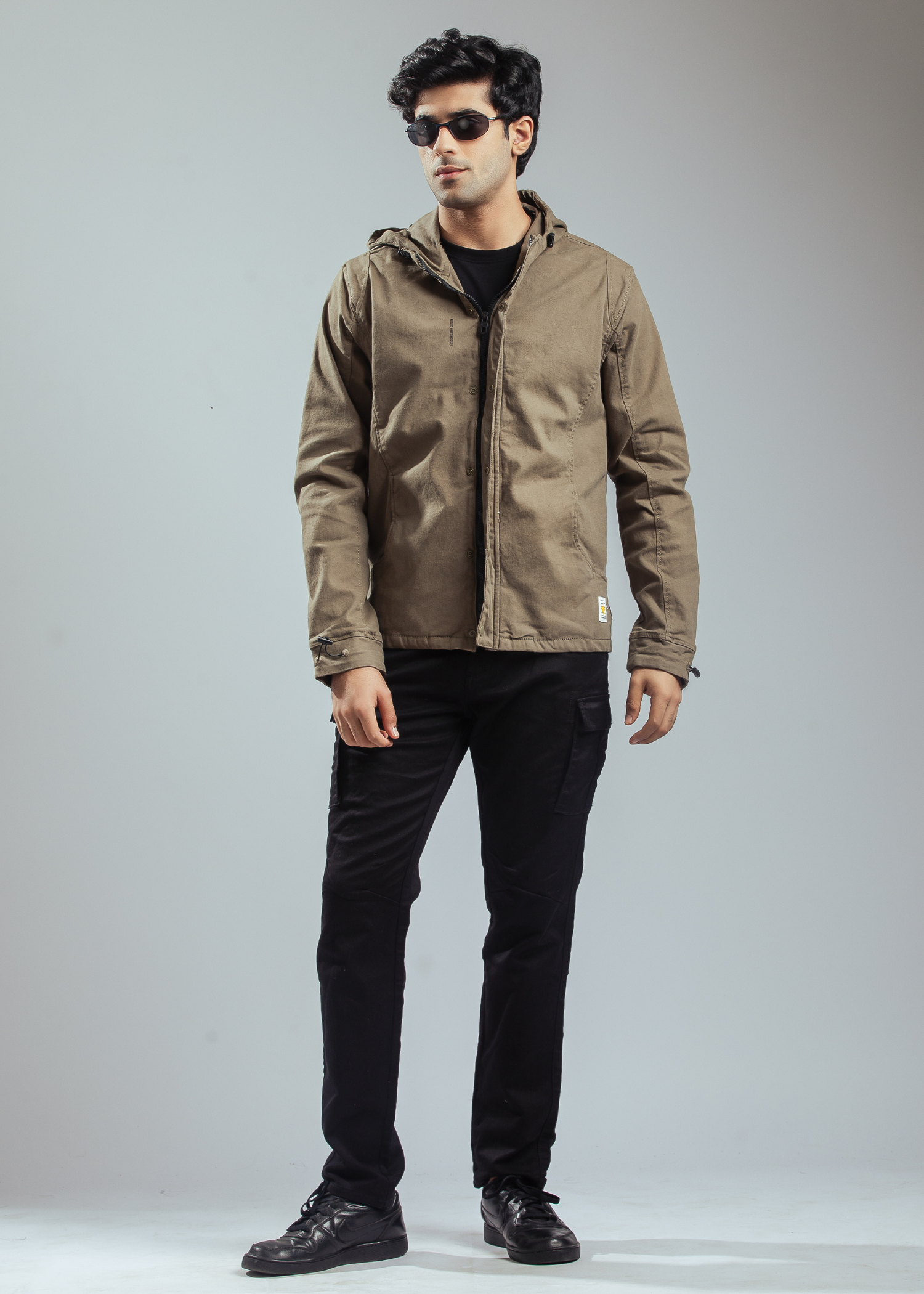 Brikent Denim Hoodie Jacket For Men