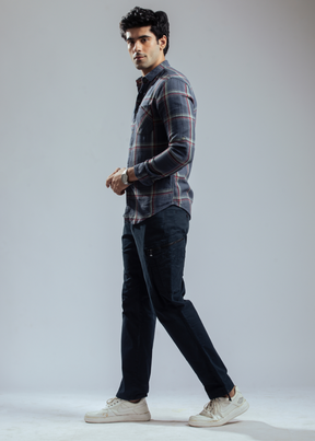 Strife Full Sleeve Checked Casual Shirt For Men