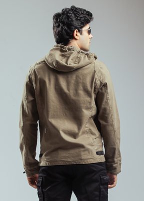 Brikent Denim Hoodie Jacket For Men