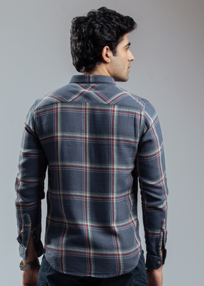 Strife Full Sleeve Checked Casual Shirt For Men