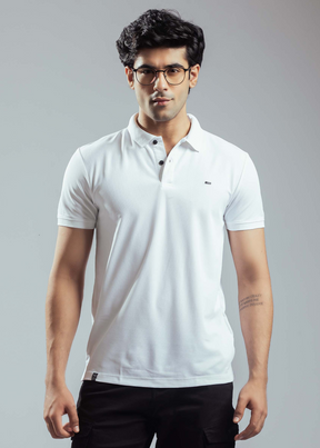 Cherry Half Sleeve Polo T-shirt For Mens