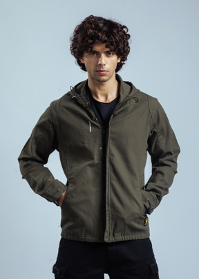 Mens denim sweatshirt jacket shop