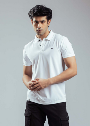 Cherry Half Sleeve Polo T-shirt For Mens