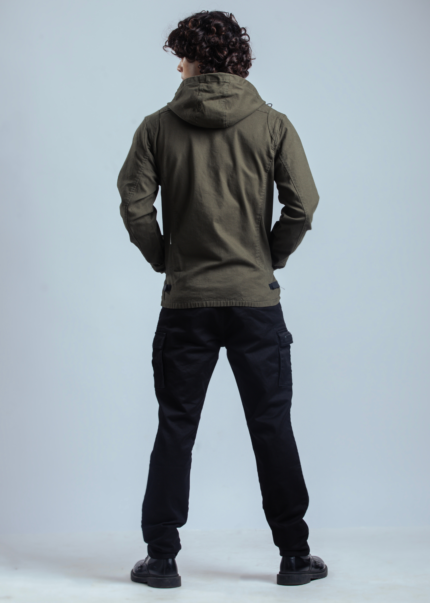 Brikent Denim Hoodie Jacket For Men