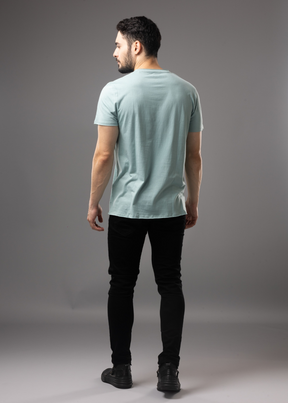 Raw Solid Half Sleeve T-shirt (BUY 1 GET 1)