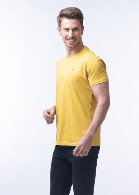 Arch Solid Half Sleeve T-shirt For Men