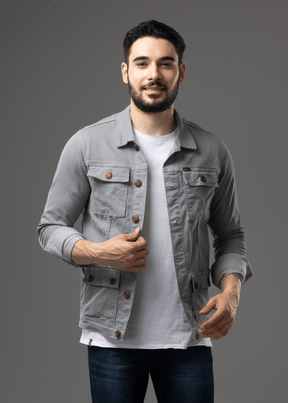 Scarbo Denim Jacket For Men's - Nostrum