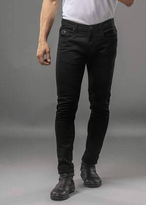 Stunning Ankle Fit Stay Black Denim Jeans For Men