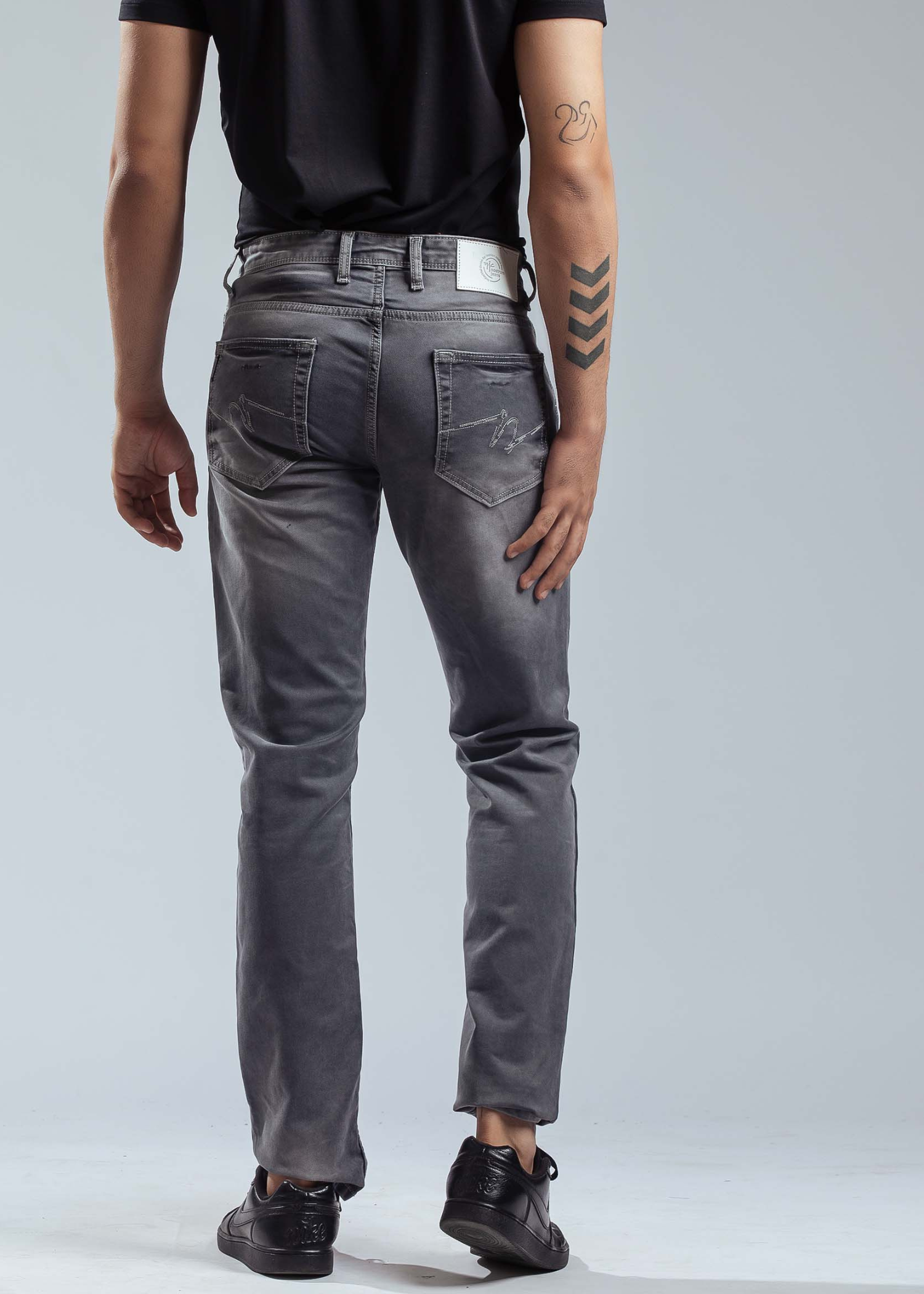 Greymon Straight Fit Denim Jeans For Men - Nostrum