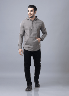 Rewit Solid Hoodies For Men's