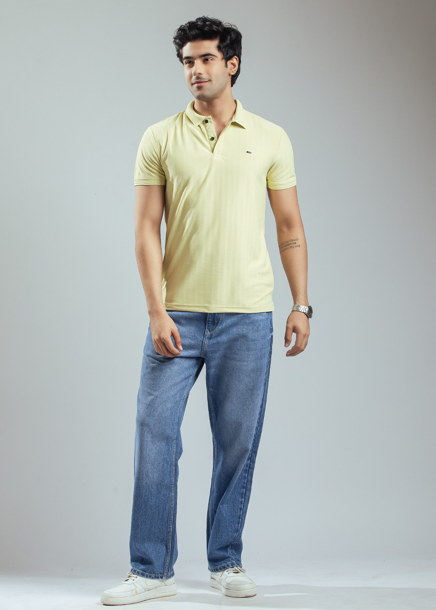 Invite Half Sleeve Polo T-shirt For Men