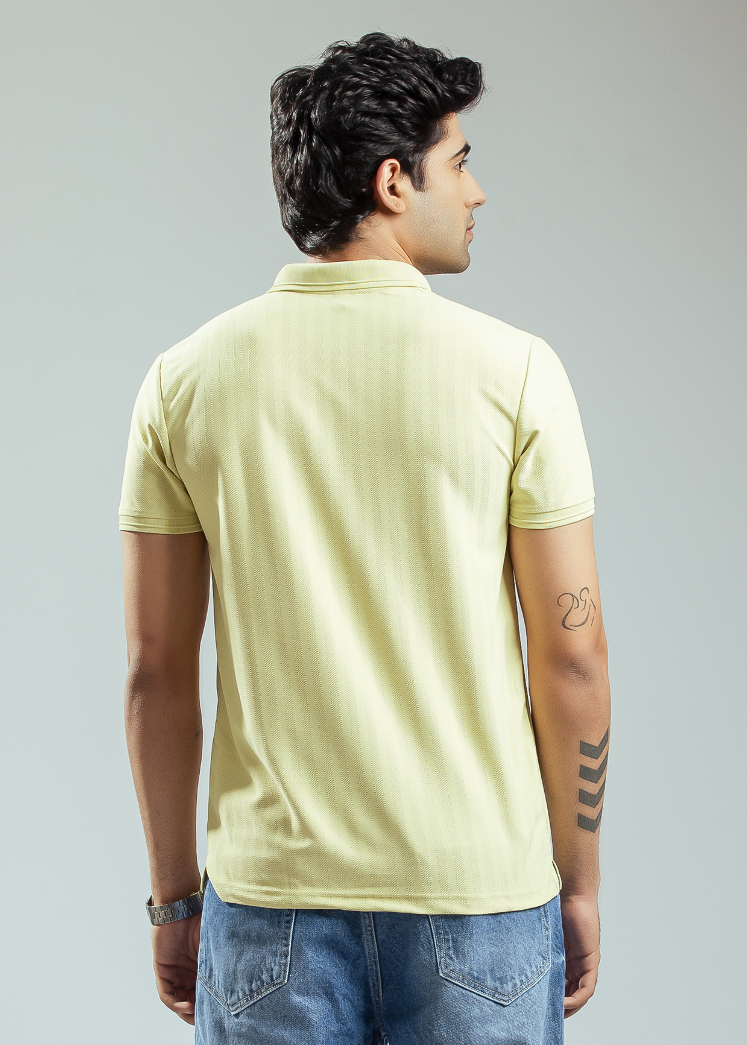 Invite Half Sleeve Polo T-shirt For Men