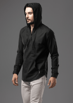 Rewit Solid Hoodies For Men's