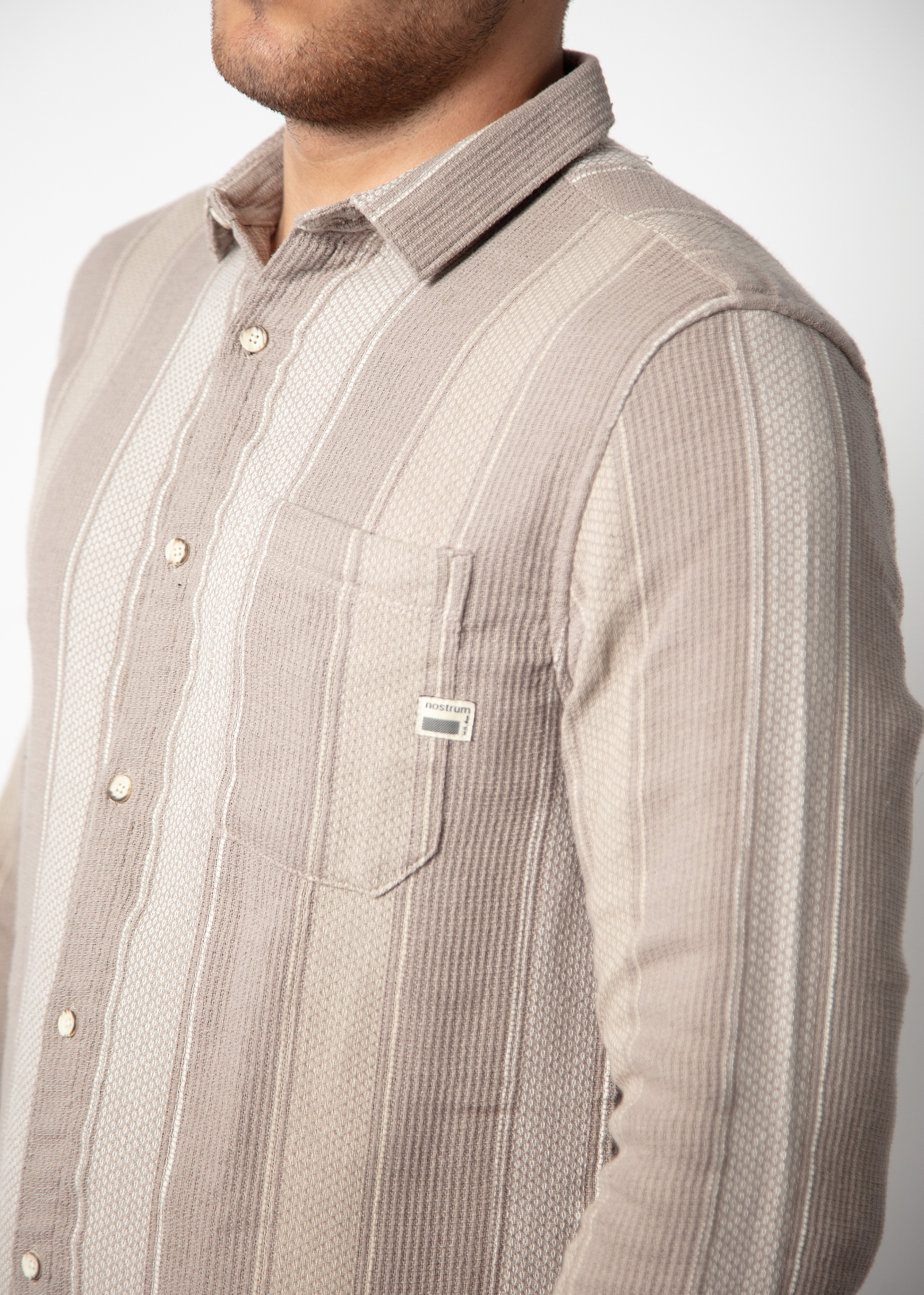 Scone Full Sleeve Striped Shirt For Men