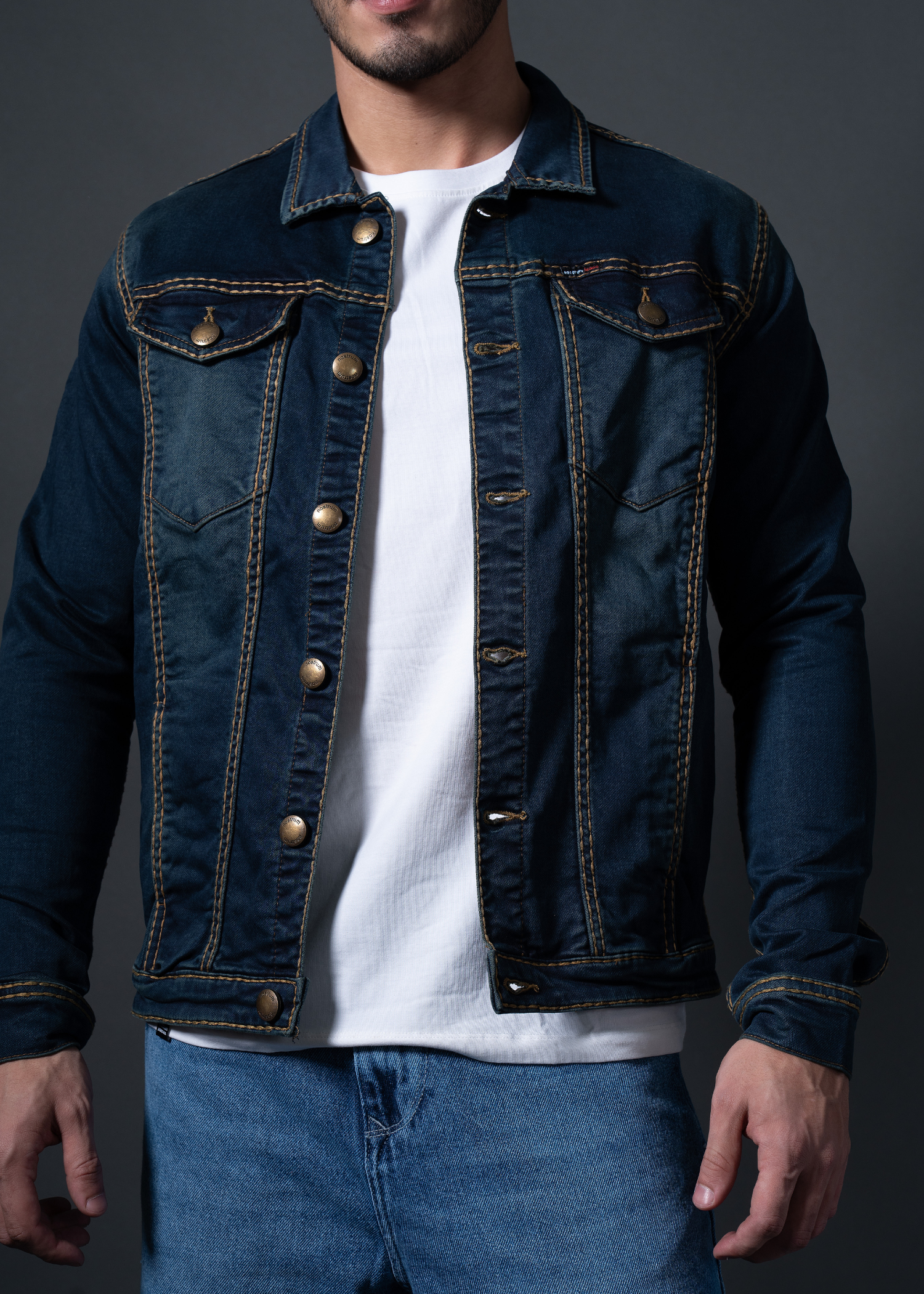 Cliston Denim Jacket For Men