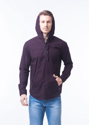 Rewit Solid Hoodies For Men's