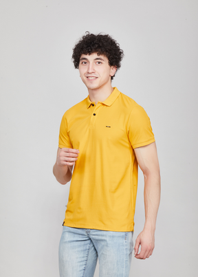 Cherry Half Sleeve Polo T-shirt For Men