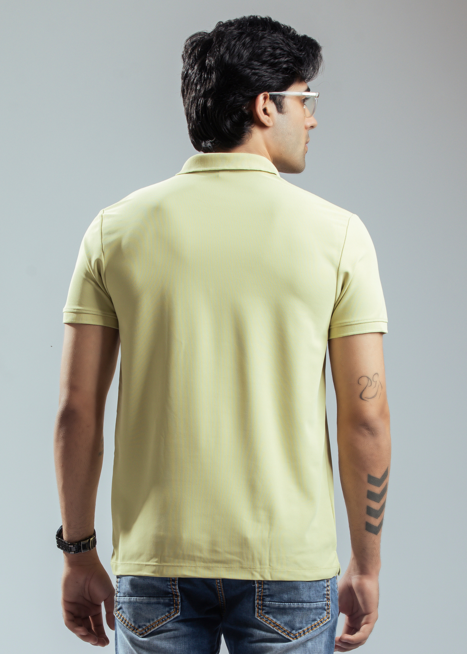 Cherry Half Sleeve Polo T-shirt For Men