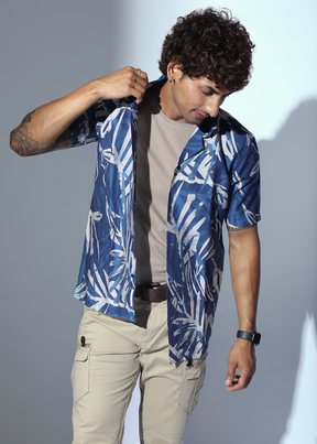 Ecton Half Sleeve Graphic Printed Shirt For Men