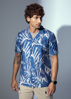 Ecton Half Sleeve Graphic Printed Shirt For Men