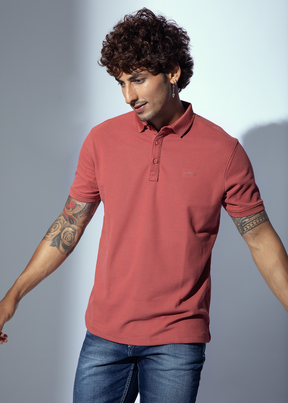 Bezons-Co Half Sleeve Polo T-shirt For Men