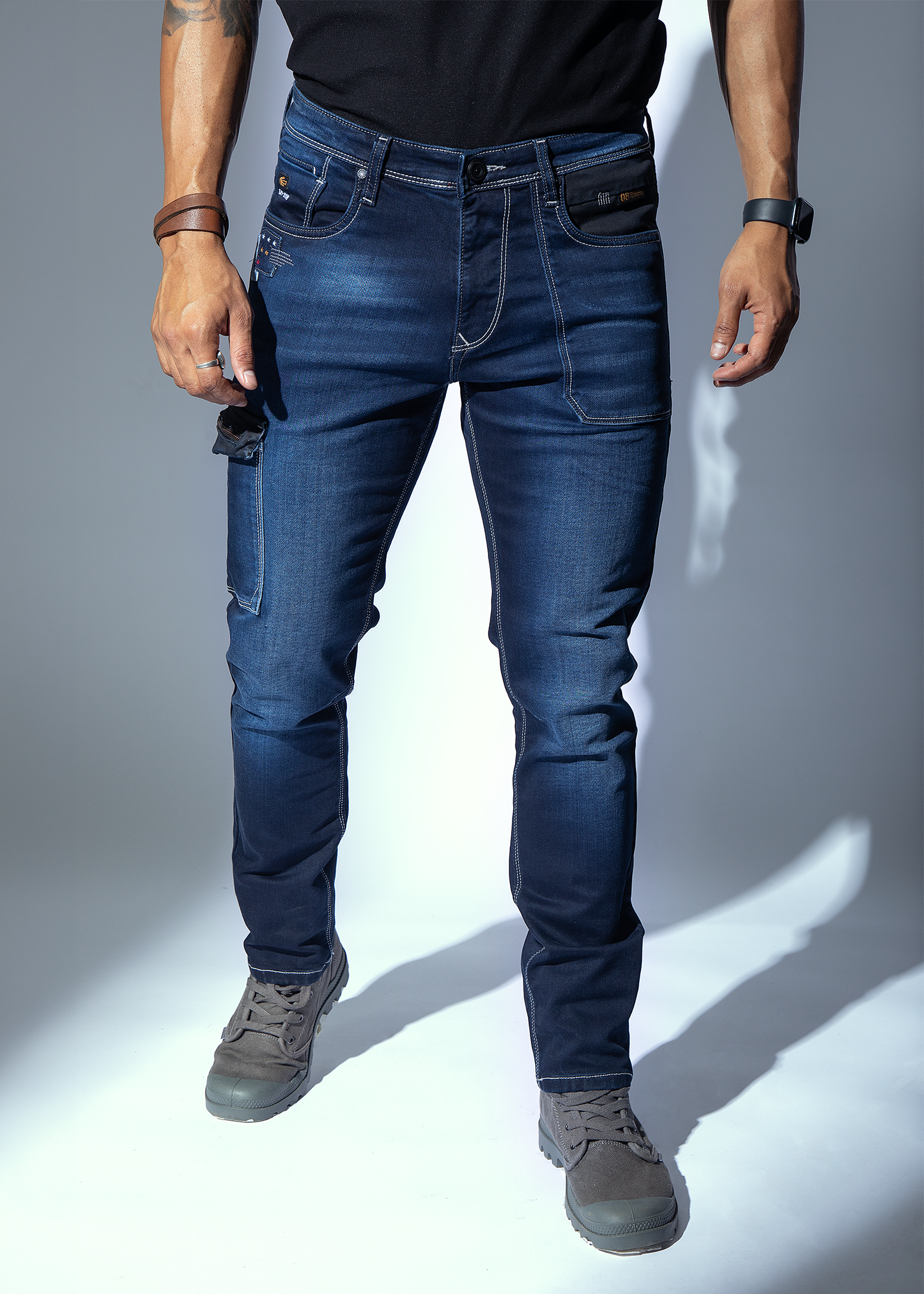 Brecken Henley Fit Jeans For Men