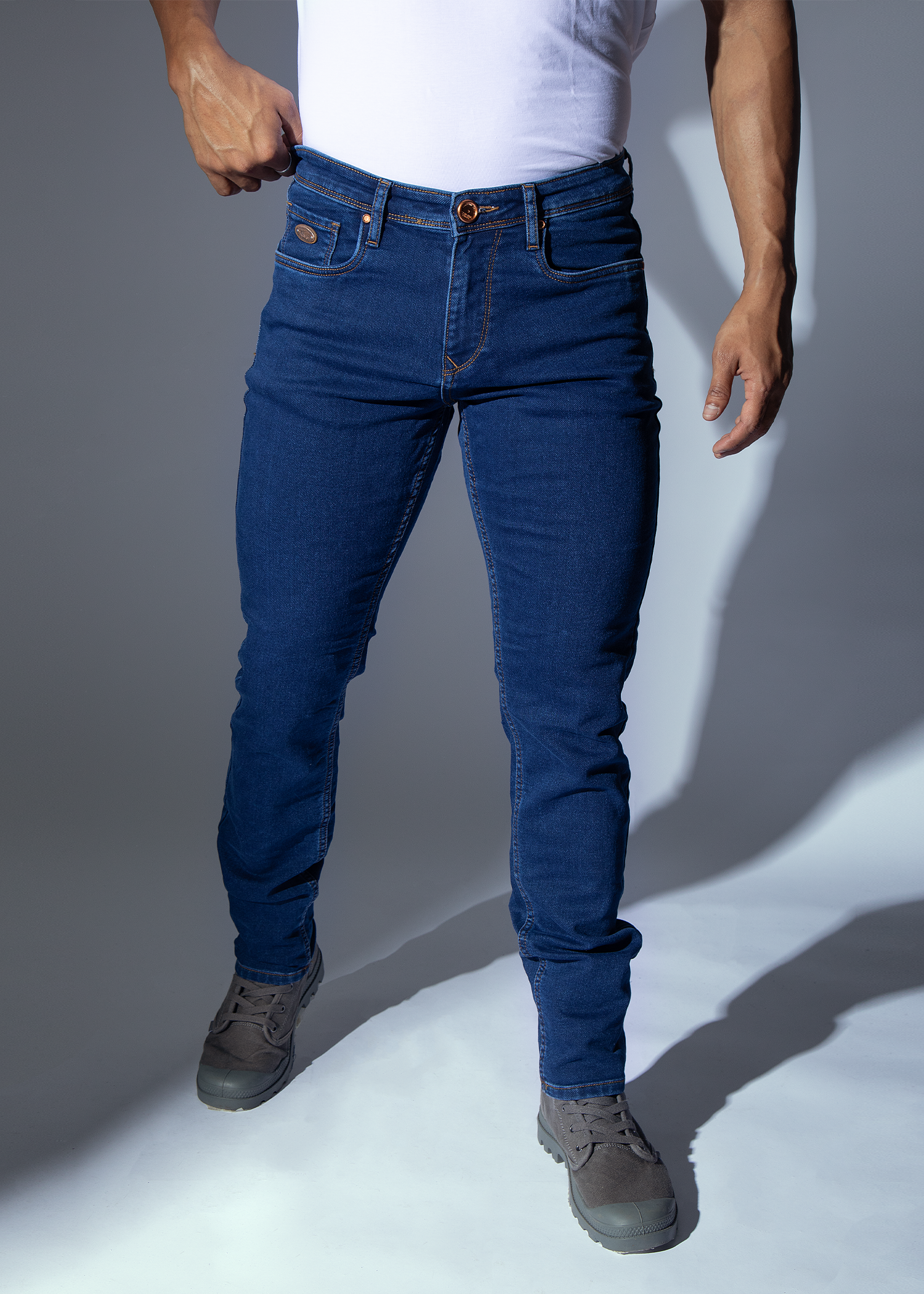 Howker Regular Fit Denim Jeans For Men