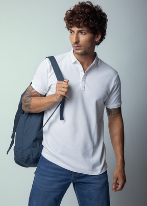 Bezons-Co Half Sleeve Polo T-shirt For Men