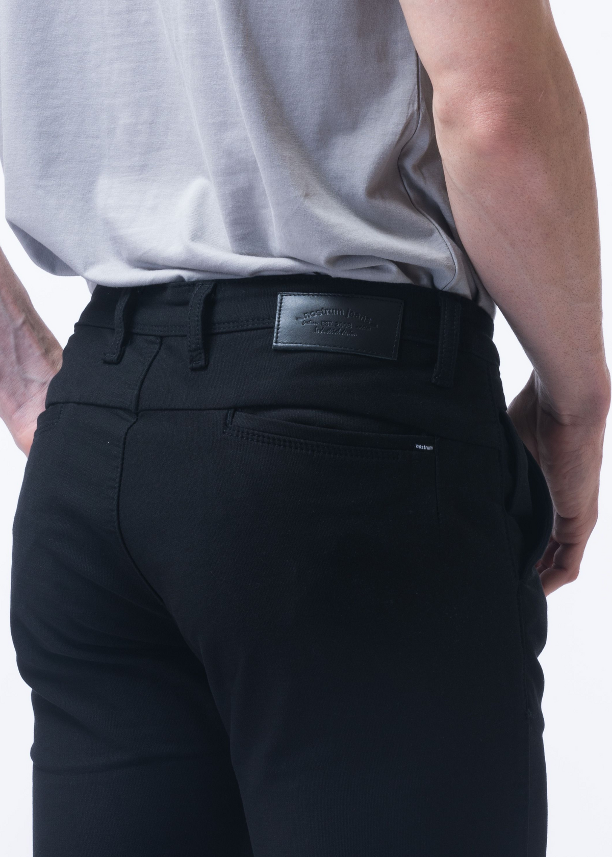 Rapido Slim Fit Black Denim Jeans For Men - Nostrum Fashion
