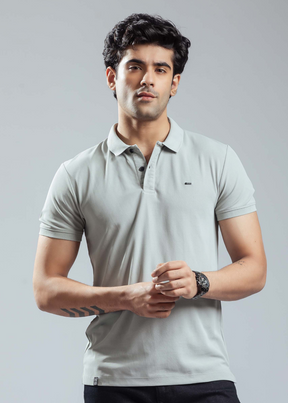 Cherry Half Sleeve Polo T-shirt For Men