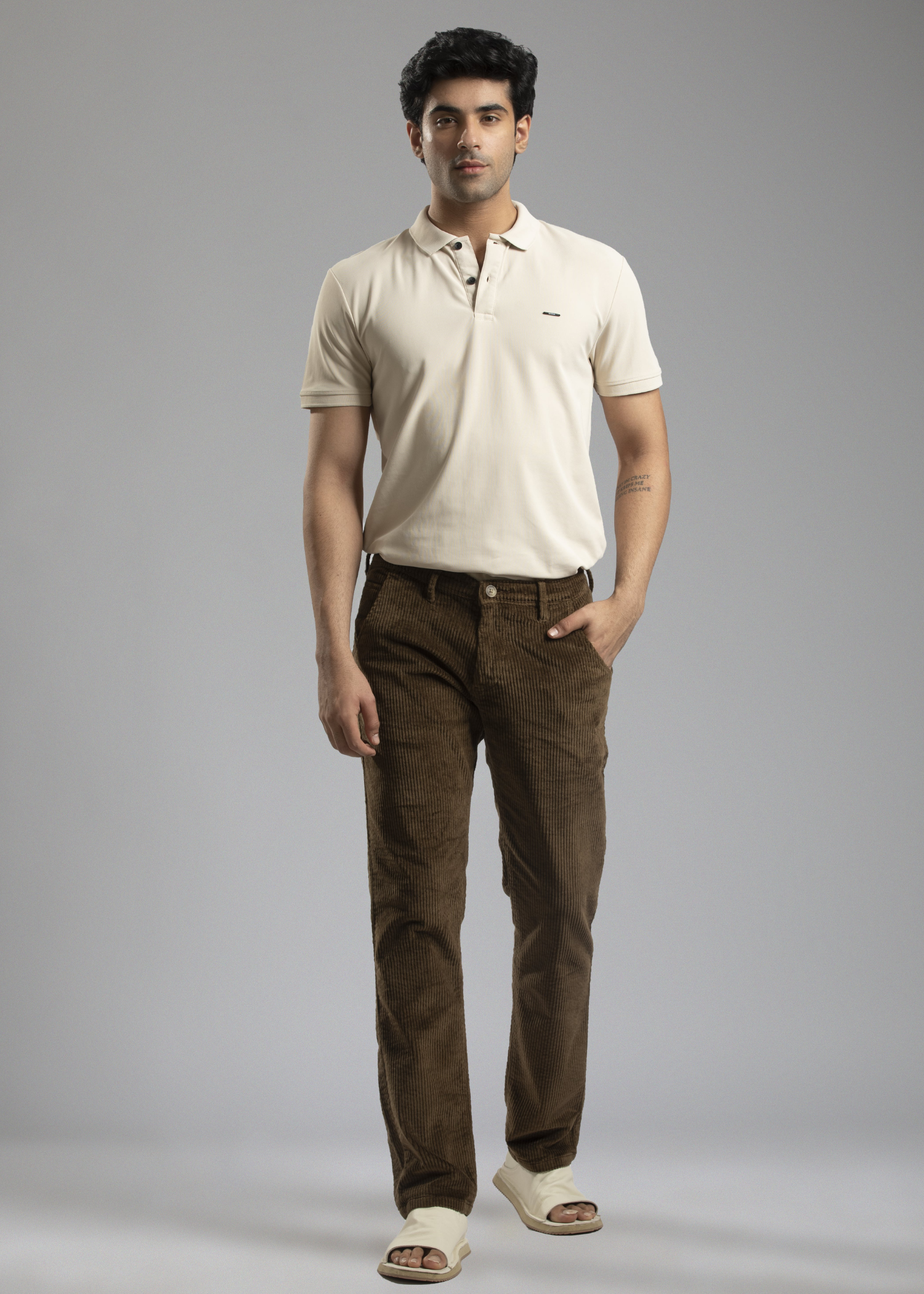 Bouvet Straight Fit Corduroy For Men